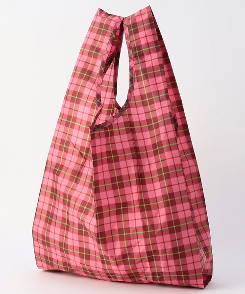 BAGGU(バグー)の「BAGGU/バグゥ STANDARD BAGGU(エコバッグ/サブバッグ・レディース・ホワイト/ネイビー/ピンク/ブルー・ONE SIZE)」の4枚目の写真