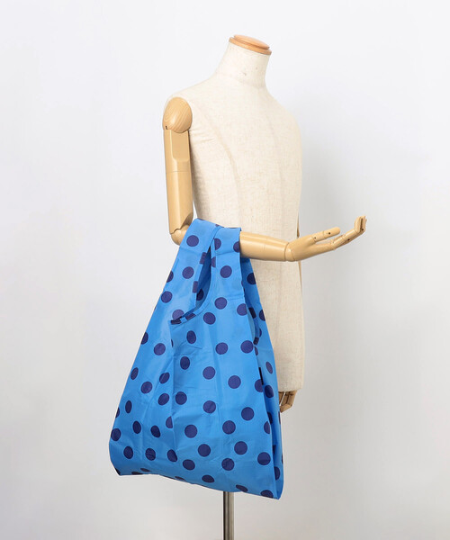 BAGGU(バグー)の「BAGGU/バグゥ STANDARD BAGGU(エコバッグ/サブバッグ・レディース・ホワイト/ネイビー/ピンク/ブルー・ONE SIZE)」の7枚目の写真