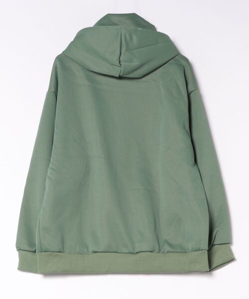 Burner(バーナー)の「【Cr+ov(クローヴ)】コットン パーカー cro-hoodie-7-39【RBT】(パーカー・メンズ・グリーン/ブラック・FREE)」の3枚目の写真