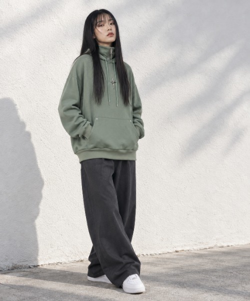 Burner(バーナー)の「【Cr+ov(クローヴ)】コットン パーカー cro-hoodie-7-39【RBT】(パーカー・メンズ・グリーン/ブラック・FREE)」の8枚目の写真