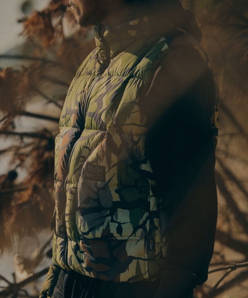 GRIP SWANY(グリップスワニー)の「【TAION-002VZWK-GSPT】 CORDURA DOWN VEST(ダウンベスト・メンズ・カモフラージュ・S/M/L/XL/XXL)」の21枚目の写真