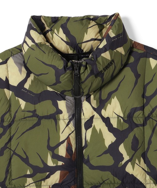 GRIP SWANY(グリップスワニー)の「【TAION-002VZWK-GSPT】 CORDURA DOWN VEST(ダウンベスト・メンズ・カモフラージュ・S/M/L/XL/XXL)」の3枚目の写真