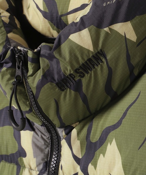 GRIP SWANY(グリップスワニー)の「【TAION-002VZWK-GSPT】 CORDURA DOWN VEST(ダウンベスト・メンズ・カモフラージュ・S/M/L/XL/XXL)」の12枚目の写真