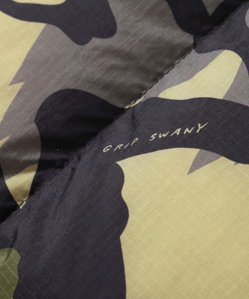 GRIP SWANY(グリップスワニー)の「【TAION-002VZWK-GSPT】 CORDURA DOWN VEST(ダウンベスト・メンズ・カモフラージュ・S/M/L/XL/XXL)」の15枚目の写真