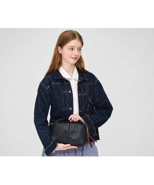 genten(ゲンテン)の「タスカ 2WAYスモールショルダーバッグ(ショルダーバッグ・レディース・ダークブルー/グレイッシュベージュ・FREE)」の10枚目の写真