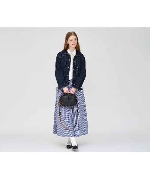genten(ゲンテン)の「タスカ 2WAYスモールショルダーバッグ(ショルダーバッグ・レディース・ダークブルー/グレイッシュベージュ・FREE)」の15枚目の写真