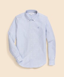 オックスフォード　キャンディストライプ　GFロゴ　ボタンダウンシャツ　Classic Fit
