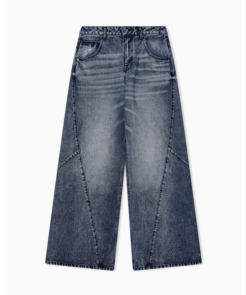 ARMANI EXCHANGE（アルマーニエクスチェンジ）の「【A|X アルマーニ エクスチェンジ】ツイステッドシーム グレーデニムパンツ_J14 TWISTED SEAM（デニムパンツ・レディース・ダークグレー・24inch/25inch/26inch/27inch/28inch/29inch/30inch）」の6枚目の写真