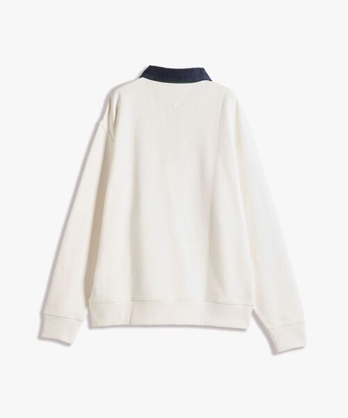 tommy jeans(トミー ジーンズ)の「リラックストミーラガーシャツ(スウェット・メンズ・ネイビー/ホワイト・LARGE/X-LARGE/SMALL/MEDIUM)」の4枚目の写真