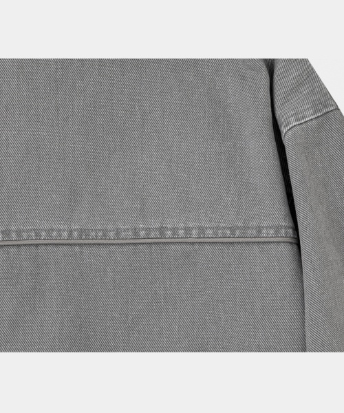 LETTERCOMO(レテルコモ)の「パイピングワークフードジャケットグレー(その他アウター・レディース・アッシュグレー・MEDIUM/LARGE)」の3枚目の写真