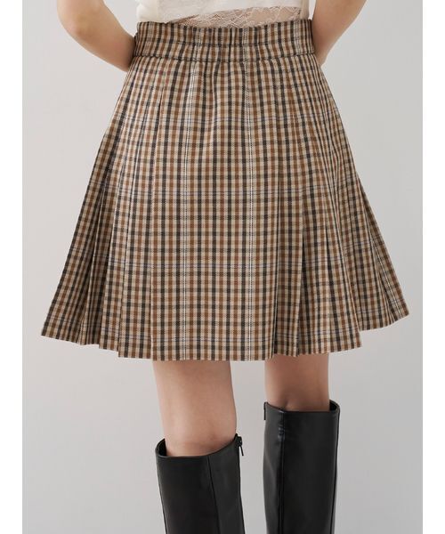 SNIDEL(スナイデル)の「プリーツスカショーパン(その他パンツ・レディース・チャコールグレー/ネイビー/キャメル/ベージュ・0/1)」の7枚目の写真