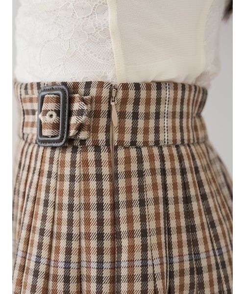 SNIDEL(スナイデル)の「プリーツスカショーパン(その他パンツ・レディース・チャコールグレー/ネイビー/キャメル/ベージュ・0/1)」の10枚目の写真