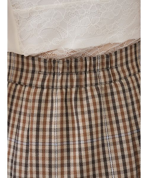 SNIDEL(スナイデル)の「プリーツスカショーパン(その他パンツ・レディース・チャコールグレー/ネイビー/キャメル/ベージュ・0/1)」の11枚目の写真