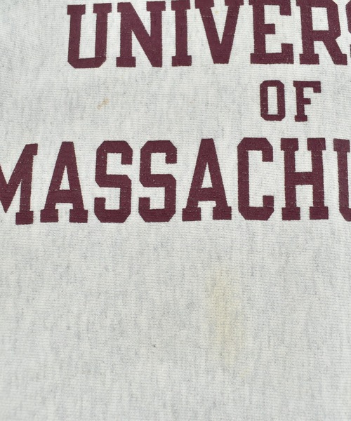 LABORATORY R(ラボラトリーアール)の「【USED】Y2K Champion “UNIVERSITY OF MASSACHUSETTS” リバースウィーブ スウェット(スウェット・メンズ・グレー・XX-LARGE)」の6枚目の写真