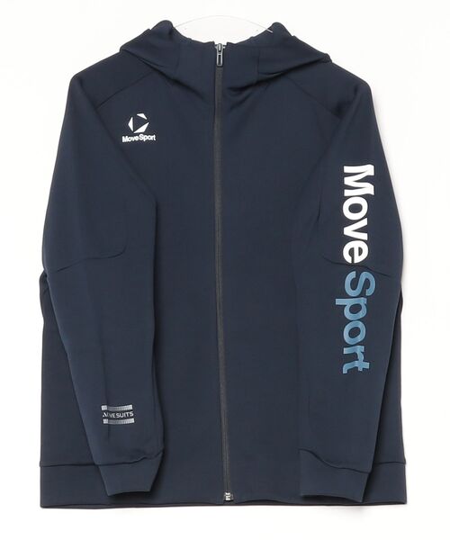 MoveSport(ムーブスポーツ)の「ムーブスポーツ MoveSport S.F.TECH SHIELDスタンドジャケット(ジャージ・メンズ・ネイビー/ブラック/レッド・LL/L/M/S/3L)」の5枚目の写真