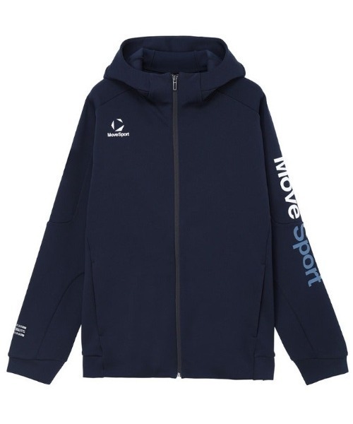 MoveSport(ムーブスポーツ)の「ムーブスポーツ MoveSport S.F.TECH SHIELDスタンドジャケット(ジャージ・メンズ・ネイビー/ブラック/レッド・LL/L/M/S/3L)」の1枚目の写真