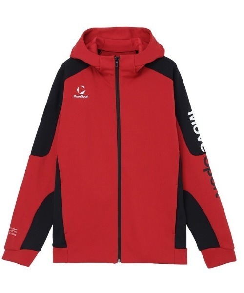 MoveSport(ムーブスポーツ)の「ムーブスポーツ MoveSport S.F.TECH SHIELDスタンドジャケット(ジャージ・メンズ・ネイビー/ブラック/レッド・LL/L/M/S/3L)」の3枚目の写真