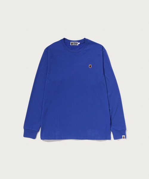 A BATHING APE(アベイシングエイプ)の「ONE POINT LS TEE(Tシャツ/カットソー・メンズ・ホワイト/ブラック/グレー/イエロー/ブルー・MEDIUM/SMALL/X-LARGE/XX-LARGE/LARGE)」の4枚目の写真