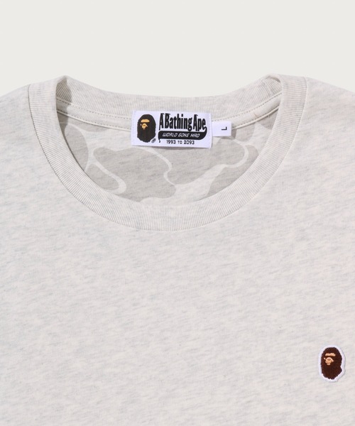 A BATHING APE(アベイシングエイプ)の「ONE POINT LS TEE(Tシャツ/カットソー・メンズ・ホワイト/ブラック/グレー/イエロー/ブルー・MEDIUM/SMALL/X-LARGE/XX-LARGE/LARGE)」の17枚目の写真
