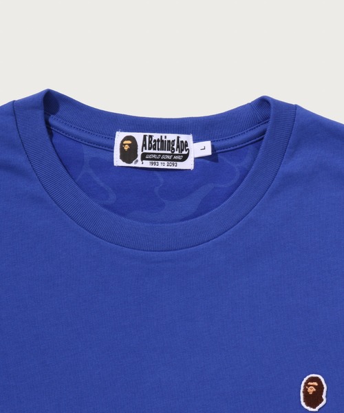 A BATHING APE(アベイシングエイプ)の「ONE POINT LS TEE(Tシャツ/カットソー・メンズ・ホワイト/ブラック/グレー/イエロー/ブルー・MEDIUM/SMALL/X-LARGE/XX-LARGE/LARGE)」の18枚目の写真
