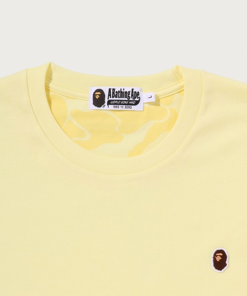 A BATHING APE(アベイシングエイプ)の「ONE POINT LS TEE(Tシャツ/カットソー・メンズ・ホワイト/ブラック/グレー/イエロー/ブルー・MEDIUM/SMALL/X-LARGE/XX-LARGE/LARGE)」の19枚目の写真