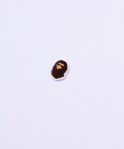 A BATHING APE(アベイシングエイプ)の「ONE POINT LS TEE(Tシャツ/カットソー・メンズ・ホワイト/ブラック/グレー/イエロー/ブルー・MEDIUM/SMALL/X-LARGE/XX-LARGE/LARGE)」の13枚目の写真
