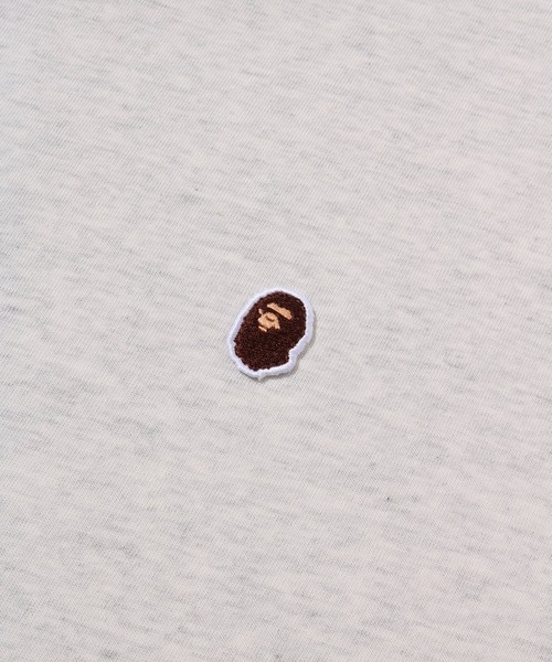 A BATHING APE(アベイシングエイプ)の「ONE POINT LS TEE(Tシャツ/カットソー・メンズ・ホワイト/ブラック/グレー/イエロー/ブルー・MEDIUM/SMALL/X-LARGE/XX-LARGE/LARGE)」の15枚目の写真