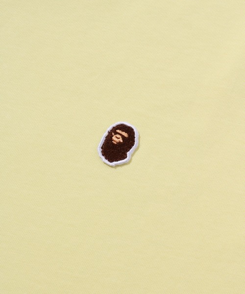 A BATHING APE(アベイシングエイプ)の「ONE POINT LS TEE(Tシャツ/カットソー・メンズ・ホワイト/ブラック/グレー/イエロー/ブルー・MEDIUM/SMALL/X-LARGE/XX-LARGE/LARGE)」の8枚目の写真