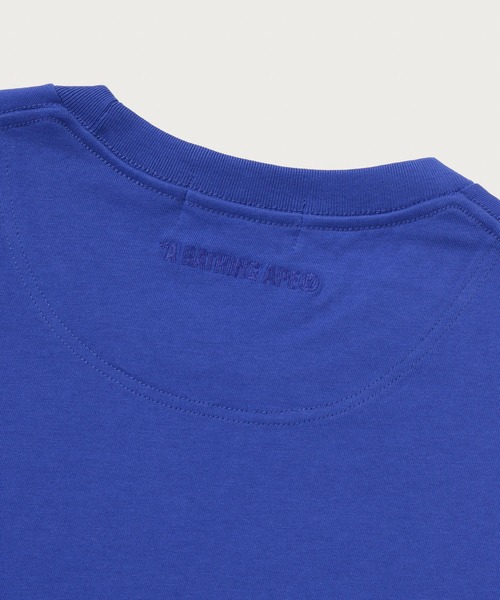 A BATHING APE(アベイシングエイプ)の「ONE POINT LS TEE(Tシャツ/カットソー・メンズ・ホワイト/ブラック/グレー/イエロー/ブルー・MEDIUM/SMALL/X-LARGE/XX-LARGE/LARGE)」の12枚目の写真
