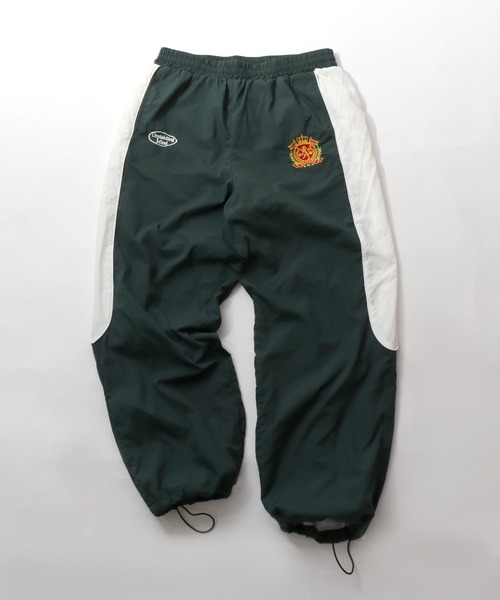 SITRY（シトリー）の「Nylon Track Pants/ブロークコア ナイロンパンツ トラックパンツ ゲームパンツ セットアップ対応（その他パンツ・メンズ・ブラック/グリーン/ホワイト・L/M）」の3枚目の写真