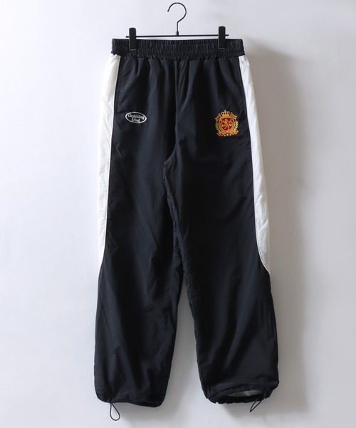 SITRY（シトリー）の「Nylon Track Pants/ブロークコア ナイロンパンツ トラックパンツ ゲームパンツ セットアップ対応（その他パンツ・メンズ・ブラック/グリーン/ホワイト・L/M）」の5枚目の写真