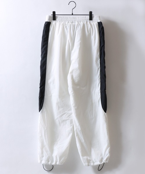 SITRY（シトリー）の「Nylon Track Pants/ブロークコア ナイロンパンツ トラックパンツ ゲームパンツ セットアップ対応（その他パンツ・メンズ・ブラック/グリーン/ホワイト・L/M）」の7枚目の写真