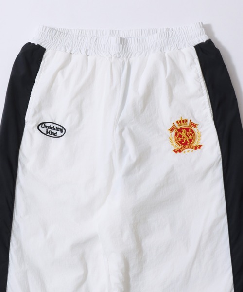 SITRY（シトリー）の「Nylon Track Pants/ブロークコア ナイロンパンツ トラックパンツ ゲームパンツ セットアップ対応（その他パンツ・メンズ・ブラック/グリーン/ホワイト・L/M）」の9枚目の写真