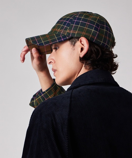 未使用品Paul Smith loves Barbour キャップ Paul Smith loves Barbour” タータンチェック キャップ【263719