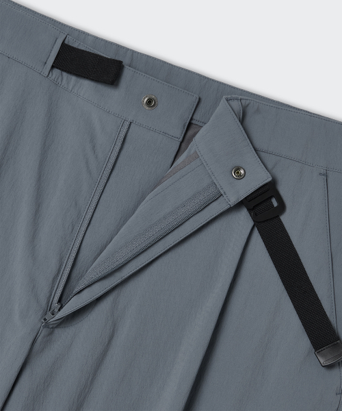 MUSINSA STANDARD（ムシンサスタンダード）の「[シティレジャー] ベルト付きカーブパンツ [ブルーグレー]（その他パンツ・メンズ・その他・38/36/34/32/30/31/33/28/29）」の4枚目の写真