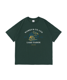 レイクプレイス 半袖Tシャツ (グリーン)