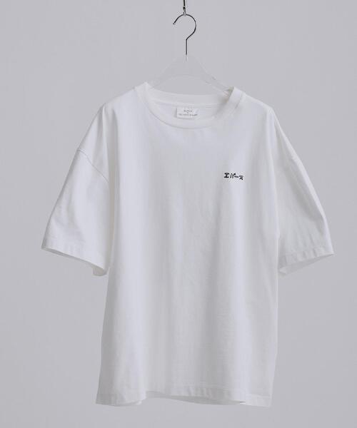 tk.TAKEO KIKUCHI(ティーケータケオキクチ)の「【エバース×tk.TAKEO KIKUCHI】コラボレーションTシャツ SCENE1(Tシャツ/カットソー・メンズ・ホワイト/ブラック・02/03)」の7枚目の写真