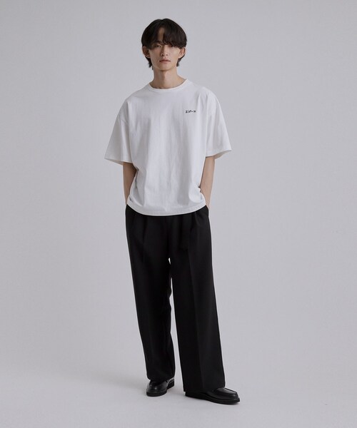 tk.TAKEO KIKUCHI(ティーケータケオキクチ)の「【エバース×tk.TAKEO KIKUCHI】コラボレーションTシャツ SCENE1(Tシャツ/カットソー・メンズ・ホワイト/ブラック・02/03)」の4枚目の写真