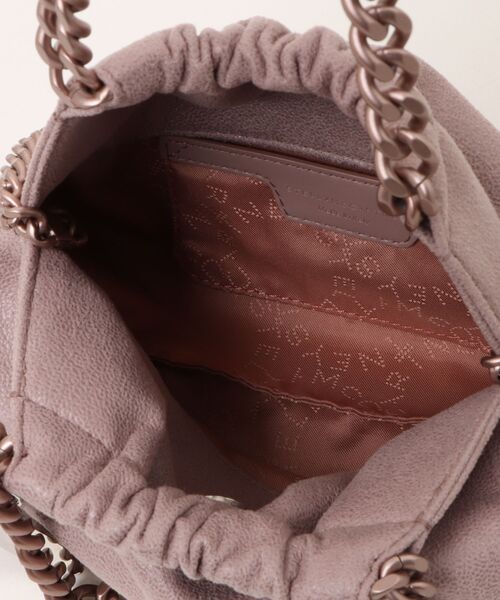 STELLA McCARTNEY(ステラマッカートニー)の「Falabella Mini Drawstring Bag / ファラベラ ミニ ドローストリング バッグ(ショルダーバッグ・レディース・ピンク系その他・ONE SIZE)」の4枚目の写真