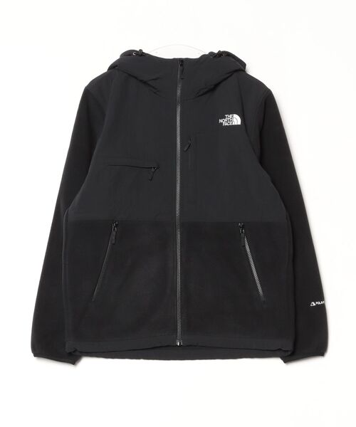 THE NORTH FACE（ザノースフェイス）の「THE NORTH FACE/Denali Hoodie（ブルゾン・メンズ・グレー/ブラック・M/L/S）」の2枚目の写真