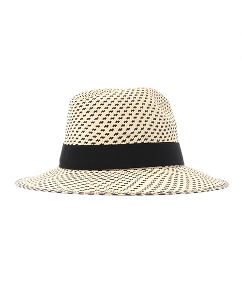 Ecua-Andino（エクアアンディーノ）の「パナマハットブラックスノウ（ハット・メンズ・ドット・LARGE/MEDIUM）」の3枚目の写真