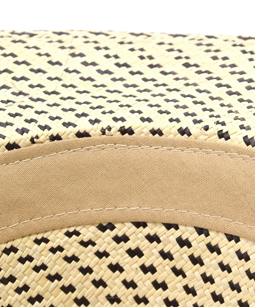 Ecua-Andino（エクアアンディーノ）の「パナマハットブラックスノウ（ハット・メンズ・ドット・LARGE/MEDIUM）」の7枚目の写真