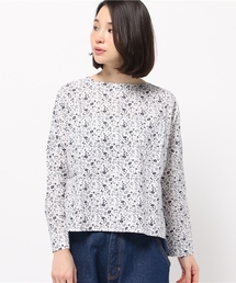 PUAL CE CIN | かすれ花ｐｔＢＩＧＰ／ＯＢＬ(シャツ/ブラウス)