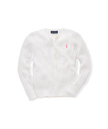 POLO RALPH LAUREN CHILDRENSWEAR | ケーブルニット コットン カーディガン(カーディガン/ボレロ)