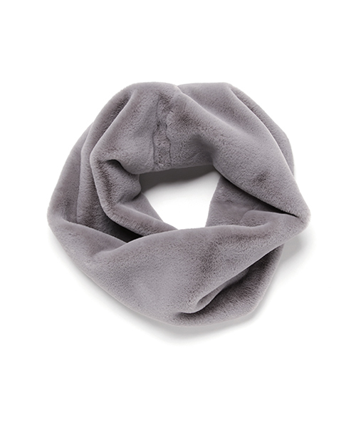 Bou Jeloud（ブージュルード）の「プチプラ◆エンジェルスヌード（ネックウォーマー/スヌード・レディース・オレンジ/ライトグレー/チャコールグレー/ベージュ・FREE）」の7枚目の写真