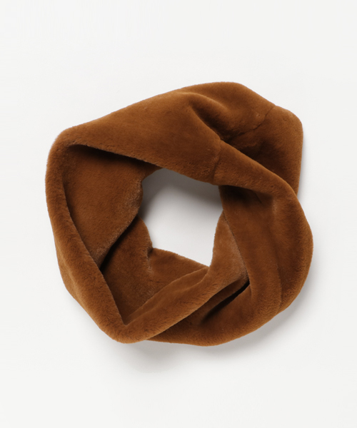 Bou Jeloud（ブージュルード）の「プチプラ◆エンジェルスヌード（ネックウォーマー/スヌード・レディース・オレンジ/ライトグレー/チャコールグレー/ベージュ・FREE）」の9枚目の写真