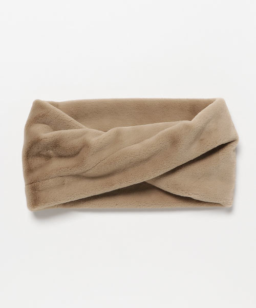 Bou Jeloud（ブージュルード）の「プチプラ◆エンジェルスヌード（ネックウォーマー/スヌード・レディース・オレンジ/ライトグレー/チャコールグレー/ベージュ・FREE）」の5枚目の写真