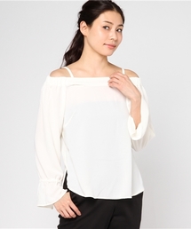 VENCEEXCHANGE | オフショルスモック                       (シャツ/ブラウス)