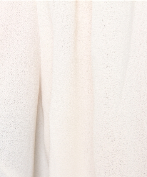 VENCEEXCHANGE（ヴァンスエクスチェンジ）の「オフショルスモック                       （シャツ/ブラウス・レディース・ブラック/マスタード/ホワイト/ダークグリーン・MEDIUM）」の11枚目の写真