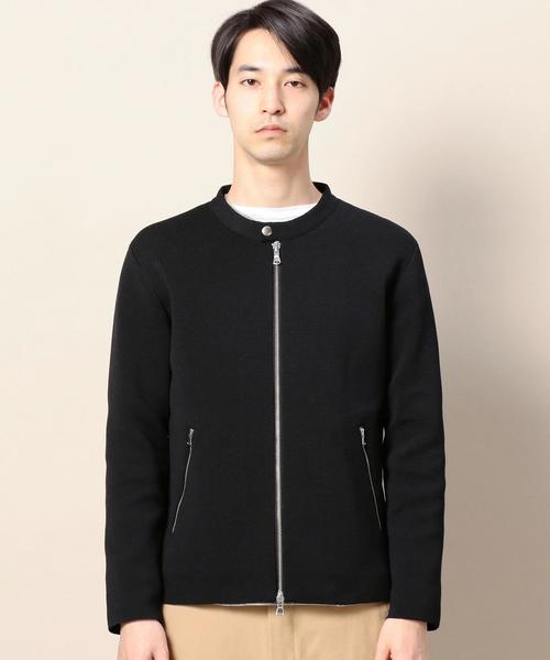 BEAUTY&YOUTH UNITED ARROWS（ビューティーアンドユースユナイテッドアローズ）の「BY ミラノリブ ジップ ブルゾン ◆（ブルゾン・メンズ・ネイビー/ブラック・LARGE/X-LARGE/MEDIUM/SMALL）」の10枚目の写真